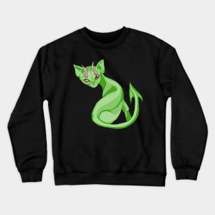 Imp Kitten Crewneck Sweatshirt